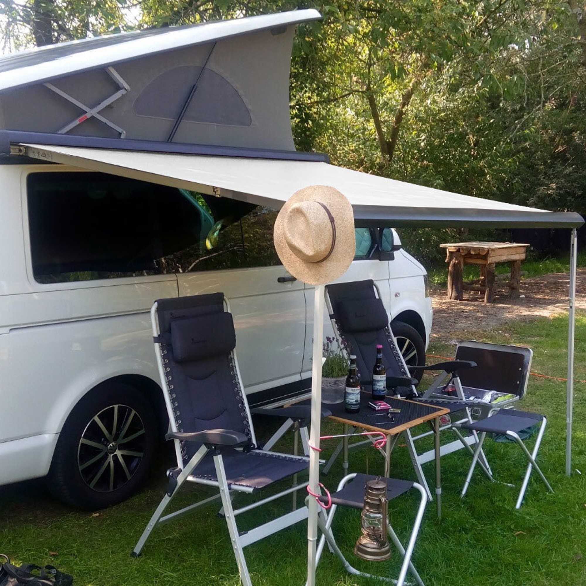 Toile de store VW T5/T6 - mate blanc