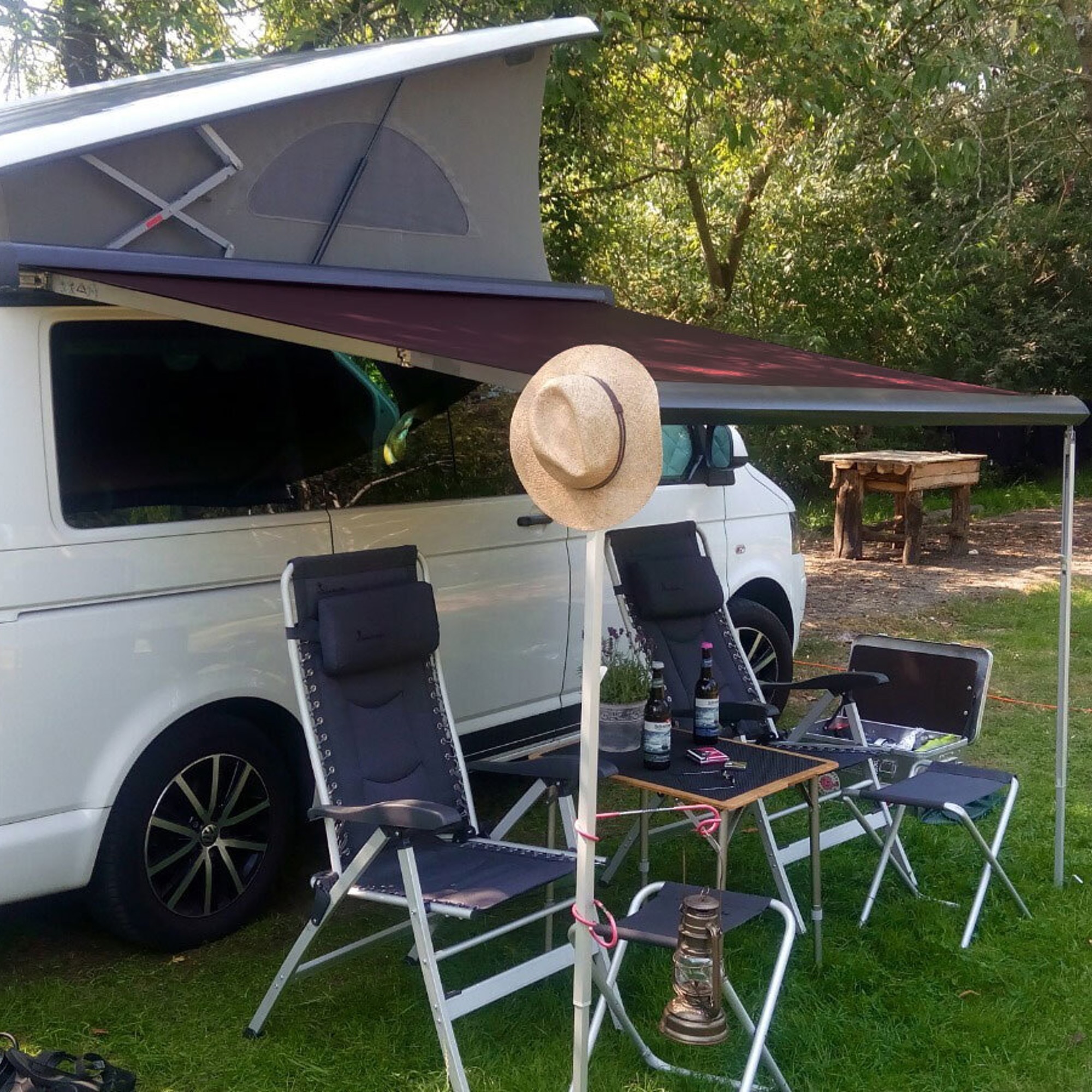 Toile de store VW T5/T6 - mate bordeaux